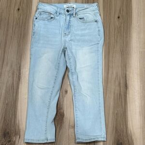 Judy Blue Skinny Fit Capri Light Wash Jeans Women’s 1/25